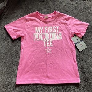 Pink 4T Dallas Cowboys T-shirt